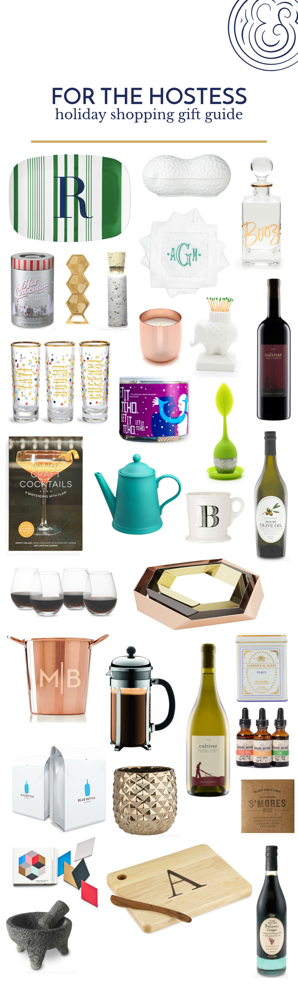 Gift Guide // For the Hostess.
