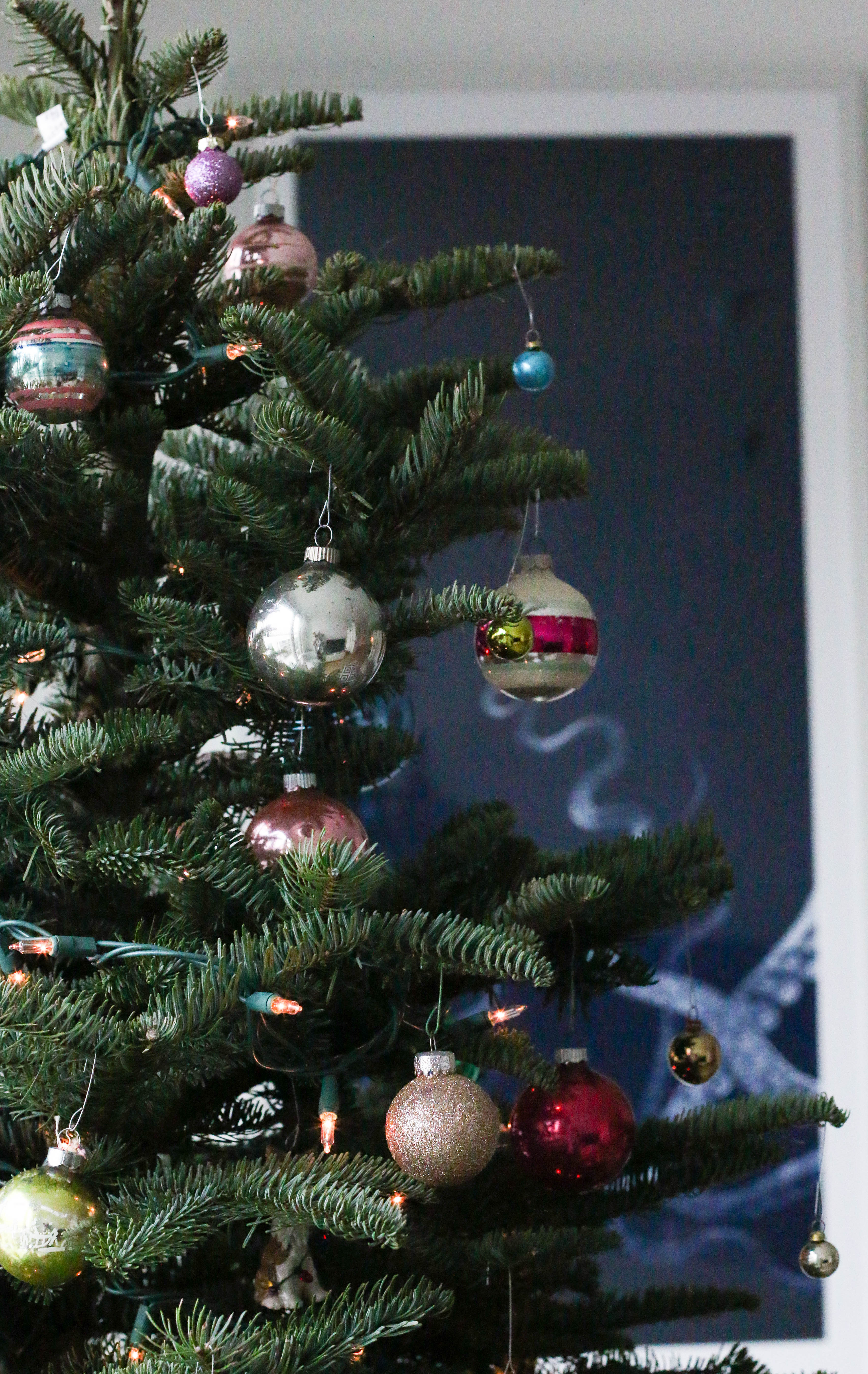 Decking the Halls with Vintage Ornaments from eBay.