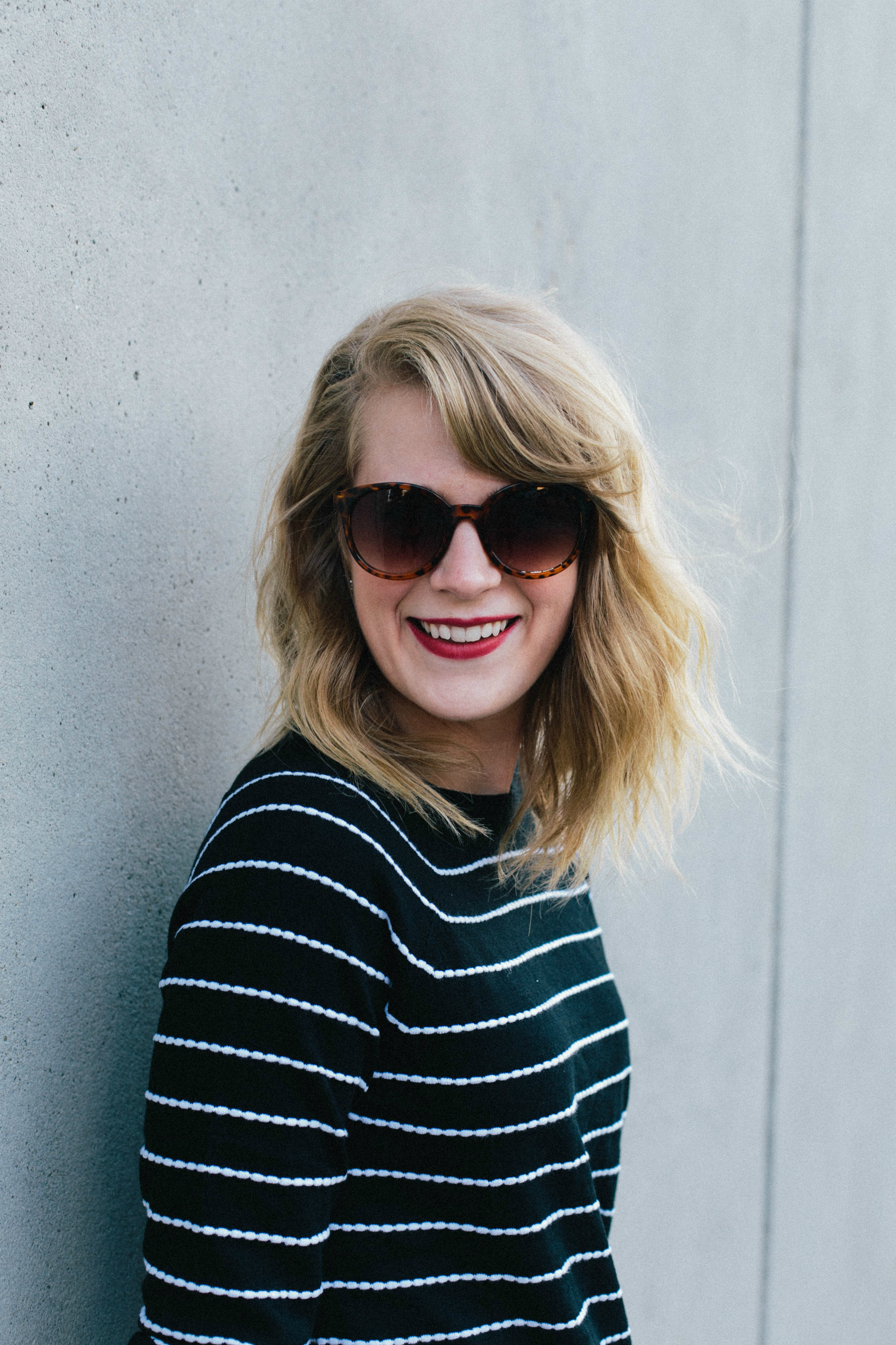 Outfit // Laced Up & Striped.