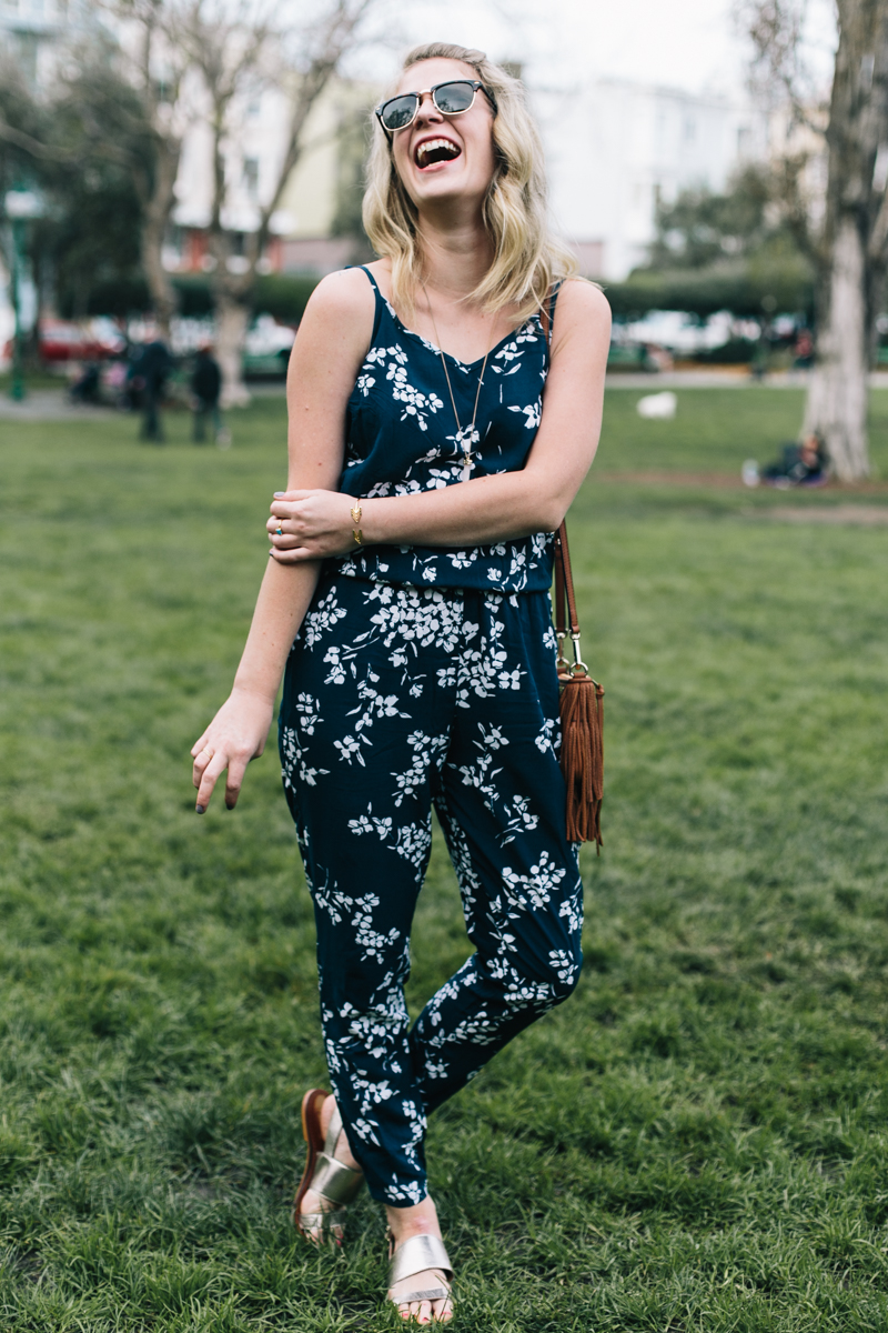 Taking a Jumpsuit from Day to Night.